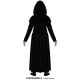 COSTUME STREGA 10/12 ANNI MAGIA NERA FATTUCCHIERA HORROR VESTITO CON CAPUCCIO PER TRAVESTIMENTI DI HALLOWEEN NO ACCESSOR