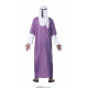 COSTUME CARNEVALE SCEICCO ARABO TG M ADULTO VESTITO RICCO UOMO SAUDITA COMPLETO TUNICA E COPRICAPO NO ACCESSORI