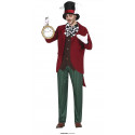 COSTUME CARNEVALE PAESE DELLE MERAVIGLIE TG.M CAPPELLO GIACCA PANTALONE PAPILLON FINTO CAPPELLAIO MATTO NO ACCESSORI