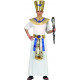 COSTUME CARNEVALE FARAONE EGIZIANO 14/16 ANNI CAPPELLO TUNICA CINTURA COLLETTO TRAVESTIMENTI ANTICO EGITTO NO ACCESSORI