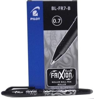 CONFEZIONE 12 PENNE FRIXION BALL ROLLER 0,7 CANCELLABILE PILOT NERO.BLFR7B