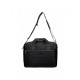 BORSA LAVORO CON TRACOLLA PORTA TABLET E PC MOVOM BUSTER NERA CON USB 40X30X11CM MULTITASCHE+FASCIA AGGANCIO PER TROLLEY