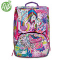 ZAINO SCUOLA SDOPPIABILE BIG SJ GANG MAGICFLIP GIRL 3D FLIP SYSTEM 27X41X22CM 28LT FUCSIA MULTICOLOR SEVEN JUNIOR ITALY