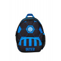 ZAINETTO ASILO SMALL FC INTERNAZIONALE NERO BLU 23X30X10CM TASCHE LATERALI PORTA BORRACCIA TASCA FRONTALE SEVEN ITALY