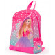 ZAINO ASILO NEW BARBIE 2024 MULTICOLOR ZAINETTO TEMPO LIBERO BAMBINA 25,5X34,5X11,5CM ORIGINAL GIOCHI PREZIOSI ITALY