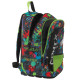 COMIX BRIGHT ZAINO SCUOLA ORGANIZZATO 32X43HX23CM 31LT 2 AMPI SCOMPARTI 2 TASCHE FRONTALI CON ZIP SPALLACCI REGOLABILI