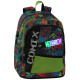 COMIX BRIGHT ZAINO SCUOLA ORGANIZZATO 32X43HX23CM 31LT 2 AMPI SCOMPARTI 2 TASCHE FRONTALI CON ZIP SPALLACCI REGOLABILI