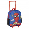 ZAINETTO TROLLEY RICHIUDIBILE ASILO E DA VIAGGIO SPIDER MAN ORIGINAL MARVEL 25X31X10CM ZAINO PORTA LIBRI UOMO RAGNO