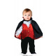 COSTUME VAMPIRO CONTE DRAKULA BABY 12/18 MESI VESTITO COMPL.MANTELLO CAMICIA PANTALONE TRAVESTIMENTI HALLOWEEN CARNEVALE