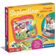 CLEMENTONI IL MIO PRIMO SAPIENTINO GIOCO ELETTRONICO PARLANTE BIMBI2+ANNI ATTIVITÀ C/SCHEDE EDUCATIVE PENNA INTERATTIVA