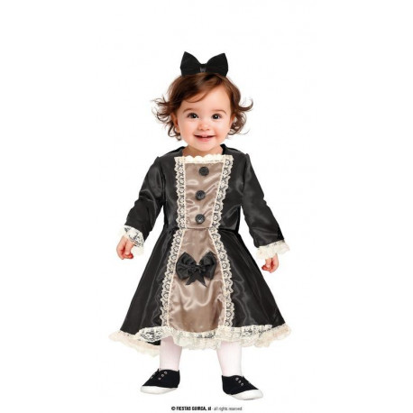 DOLL COSTUME BAMBOLA ASSASSINA BIMBA POSSEDUTA 12/18 MESI VESTITO TRAVESTIMENTI HORROR HALLOWEEN CARNEVALE NO ACCESSORI