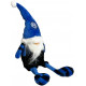 GNOMO FC INTERNAZIONALE CON VESTITI E CAPPELLO INVERNALI H41CM IN PIEDI POLIRESINA OFFICIAL PRODUCT HERMET MILANO ITALY