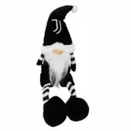 GNOMO FC JUVENTUS CON VESTITI E CAPPELLO INVERNALI H41CM IN PIEDI IN POLIRESINA OFFICIAL PRODUCT HERMET MILANO ITALY