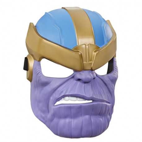 AVENGERS MARVEL MASCHERA THANOS IN PLASTICA RIGIDA PER TRAVESTIMENTI SUPER EROI ORIGINAL HASBRO GIOCATTOLI