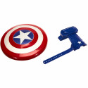 HASBRO MARVEL AVENGERS GIOCATTOLO DI CAPTAIN AMERICA SCUDO MAGNETICO BLAST E GUANTO GIOCHI PER ROLEPLAY SUPER EROI