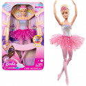 BAMBOLINA BARBIE BALLERINA MAGICO TUTÙ ROSA 35CM DA COLLEZIONE BAMBOLA BARBIE DREAMTOPIA TWINKLE LIGHTS DOLL MATTEL