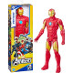 AVENGERS MARVEL IRON MAN ACTION FIGURE 30CM CON BLASTER TITAN HERO BLAST GEAR FIGURA SUPER EROE OFFICIAL PRODUCT HASBRO