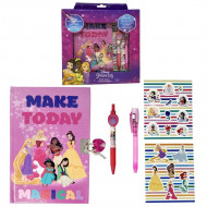 SET DISNEY JUNIOR PRINCESS LIBRODIARIO SEGRETO CON LUCCHETTO CON 2 CHIAVI +1 PENNA MAGICA +1 PENNA CLIP OFFICIAL PRODUCT