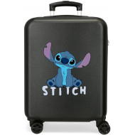 TROLLEY DA VIAGGIO STITCH CUTE DISNEY ABS 4 RUOTE 38X55X20CM VALIGIA BAGAGLIO A MANO DA CABINA CHIUSURE A COMBINAZIONI