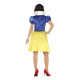 COSTUME CARNEVALE PRINCIPESSA DEL BOSCO ADULTA VESTITO TG.S PER TRAVESTIMENTI A TEMA FATE FIABE BIANCANEVE NO ACCESSORI