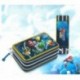 ASTUCCIO 3 CERNIERE SUPER MARIO GALAXY 2 COMPLETO DI COLORI E CANCELLERIA