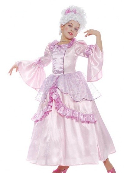 VESTITO MARCHESA BAMBINA 10-12 ANNI :VESTITO-FASCIA CAPELLI MARCHESINA