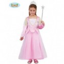 VESTITO PRINCIPESSA BAMBINA 10/12 ANNI 100% POLIESTERE