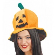 CAPPELLO ZUCCA ARANCIONE TONDA