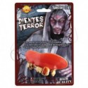 DENTIERA DI MOSTRO CON PASTA TERMOPLASTICA RIUTILIZABILE HALLOWEEN CARNEVALE HIGH QUALITY