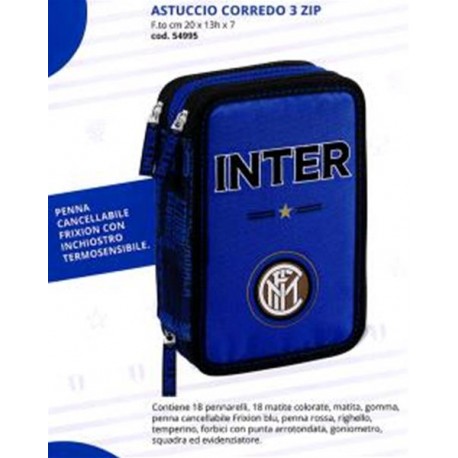 Astuccio 3 Zip con penna Frixion Inter