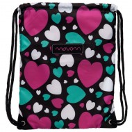 SACCA FREE TIME GYM SAC MOVOM HEARTS ORIGINALE 35X44CM