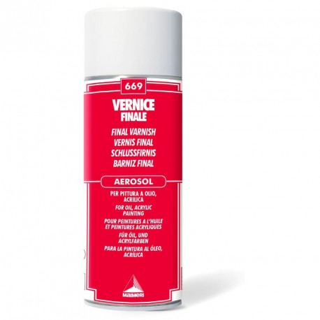 VERNICE FINALE LUCIDA SPRAY 400ML MAIMERI