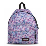 ZAINO AMERICANO PADDED PINK FLOWERFLOW EASTPAK U.S.A. 24 LITRI ORIGINAL SCUOLA E TEMPO LIBERO GARANZIA CUCITO 30 ANNI