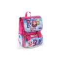 ZAINO SCUOLA ESTENSIBILE PRIMINO LITTLE CHARMERS ORIGINAL GADGET IN OMAGGIO MIS.40X28X12+7CM.TOP QUALITY ACCADEMIA ITALY