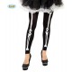 COLLANT LEGGINGS SCHELETRO TAGLIA UNICA ADULTI X FESTE E TRAVESTIMENTI DI HALLOWEEN CARNEVALE E PARTY A TEMA