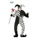 COSTUME BLACK JOKER VESTITO PER FESTE E TRAVESTIMENTI DI HALLOWEEN/CARNEVALE CAPPELLO/CAMICIA/PANTALONE JOKER NERO