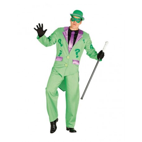 COSTUME DI CARNEVALE PER PARTY E TRAVESTIMENTI VARI.VESTITO COMPLETO GIACCA/PANTALONE/CAMICIA/CRAVATTA/MASCHERA