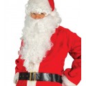 CINTURONE NERO PER VESTITO BABBO NATALE 120X7,5CM.CON FIBIA IN METALLO ARTICOLO PER TRAVESTIMENTO BABBO NATALE