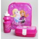 SET MERENDINA FROZEN DISNEY ORIGINALE 3 PEZZI PORTAMERENDA/BORRACCIA/CESTINO TERMICO IDEALE PER ASILO/SCUOLA E VIAGGI