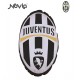 CUSCINO SAGOMATO FC JUVENTUS ORIGINALE 42X25X15CM.NERO CON LOGO A RILIEVO PRODOTTO UFFICIALE 100% POLIESTERE