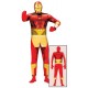 COSTUME CARNEVALE IRON MAN SUPER EROE UOMO BIONICO TAGLIA M VESTITO COMPL TUTA E CAPUCCIO COD 84523 GUIRCA8434077845233