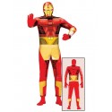 COSTUME CARNEVALE IRON MAN SUPER EROE UOMO BIONICO TAGLIA M VESTITO COMPL TUTA E CAPUCCIO COD 84523 GUIRCA8434077845233