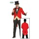 COSTUME CARNEVALE PRESENTATORE CIRCO ADULTO TAGLIA M48 VESTITO COMPLETO GIACCA/GILET E PAPILLON/PANTALONI GUIRCA 84586