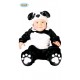 VESTITO CARNEVALE PANDA BABY 12/24 MESI COSTUME COMPLETO TUTA/CAPUCCIO/PIEDI COD.82627 POLIESTERE GUIRCA 8434077826270