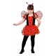 COSTUME CARNEVALE COCCINELLA BAMBINA 7/9 ANNI VESTITO COMPLETO DI ALI E CERCHIETTO ANTENNE 100%POLIEST.GUIRCA COD81891