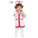 VESTITO CARNEVALE INFERMIERA CROCEROSSINA BAMBINA 12/24 MESI VESTITO COMPLETO DI CERCHIETTO COD.85986 GUIRCA843407785986