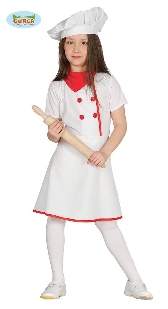 COSTUME CARNEVALE FRAGOLINA BAMBINI 12/24 MESI COMPLETO DI TUNICA E  CAPUCCIO 100% POLIESTERE GUIRCA COD.83183