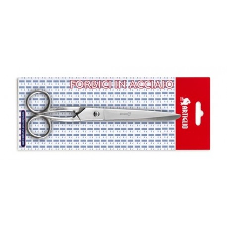 FORBICI IN ACCIAIO 15 CM IN BLISTER ALTA QUALITA" ARTIGLIO