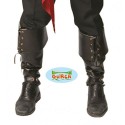 COPRISTIVALI ROSSI DIAVOLESSA PER TRAVESTIMENTI CARNEVALE HALLOWEEN E PARTY  VARI 54CM.PVC GUIRCA (BOTAS ROJAS)COD.16099 - Parole e Pensieri