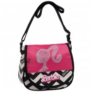 TRACOLLINA CON PATTINA BARBIE MATTEL ORIGINAL 23X20,5X8,5CM IN SIMILPELLE 100%PU CON APPLICAZIONI A RILIEVO